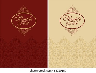 filigree cover design