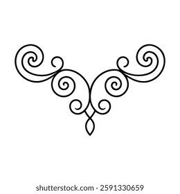 filigree divider of a line art (4)