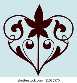 filigree heart