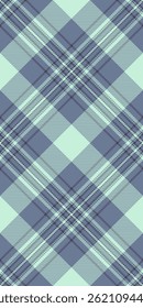 Filigree tartan plaid pattern, contour texture check seamless. Cute background vector fabric textile in slate gray and light colors palette.