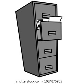 Cartoon Filing Cabinet Images Stock Photos Vectors Shutterstock