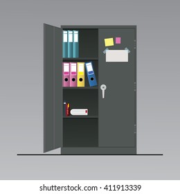 Locked Cabinets Stock Illustrations Images Vectors Shutterstock