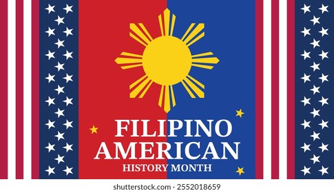 Filipino American History Month.  celebrate annual in October. focusing on Filipino contributions to history and culture.