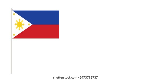 Filipino American History Month flag background Design
