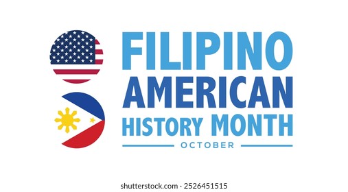 Mes de la Historia Filipino-Estadounidense. Felices fiestas celebran anualmente en octubre