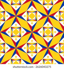 filipino background. philippines pattern design. vector illustration
