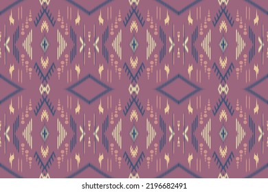 Filipino ethnic design drawing native traditional ikat pattern vector watercolor Folk embroidery, Indian, Scandinavian, Gypsy, African Mexican wallpaper. design for print background fabric jackets