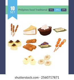 Filipino Food Graphics for Your Next Project