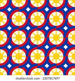 Filipino Pattern Design. Vector Illustration