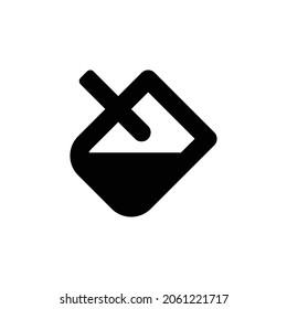fill Icon. Flat style design isolated on white background. Vector illustration
