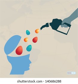 Llenar la proteína a su cerebro
