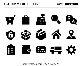 Category black filled icon style. 5129872 Vector Art at Vecteezy