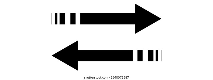 filled arrows icon set. contain flat loop arrows, shuffle, move, return, left arrow, right arrow, backward arrow, turn left, double curve three curved arrows icons in editable format.