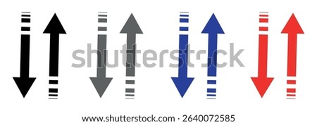 filled arrows icon set. contain flat loop arrows, shuffle, move, return, left arrow, right arrow, backward arrow, turn left, double curve three curved arrows icons in editable format.