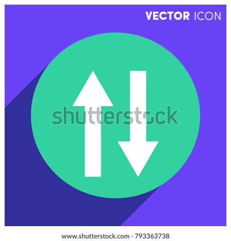 Filled Direction Vector Icon