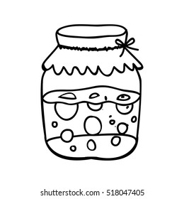 filled jar icon image 