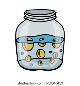 filled jar icon image 
