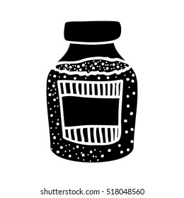 filled jar icon image 