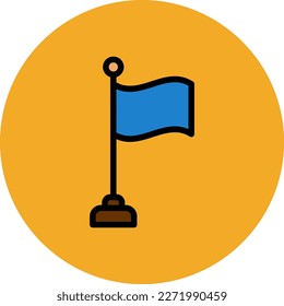 Filled Multi Circle Vector Icon For Your Project