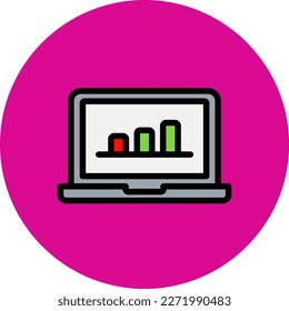 Filled Multi Circle Vector Icon For Your Project