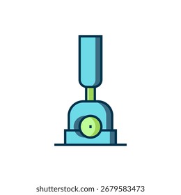 Seta de contorno preenchida para alternar o ícone ferroviário isolado no fundo branco. Linhas ferroviárias antigas. Estilo de contorno preenchido plano com sombra. Vetor