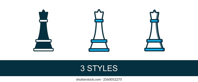 Filled outline Chess icon isolated on white background. Business strategy. Game, management, finance.  Vector