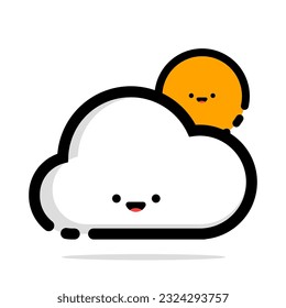 filled outline climate icon vector icon flat design illustration isolated on white