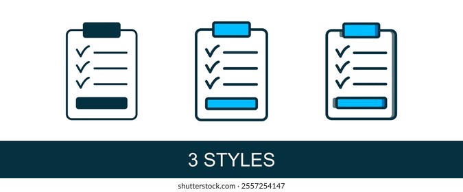 Filled outline Clipboard with checklist icon isolated on white background. Control list symbol. Survey poll or questionnaire feedback form.  Vector