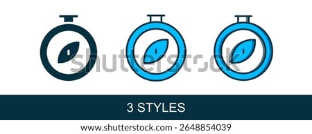 Filled outline Compass icon isolated on white background. Windrose navigation symbol. Wind rose sign.  Vector