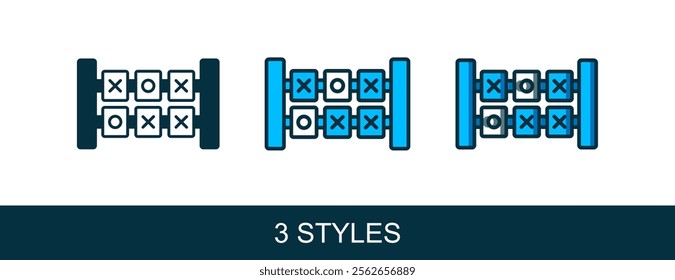 Filled outline Education logic game for preschool kids icon isolated on white background. Kids activity sheet. Count the number of cubes.  Vector