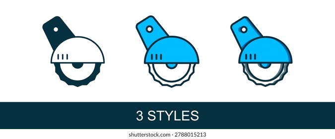 Filled outline Electric circular saw with steel toothed disc icon isolated on white background. Electric hand tool for cutting wood or metal.  Vector