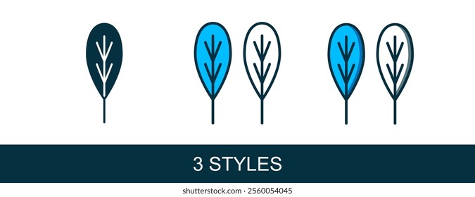 Filled outline Leaf icon isolated on white background. Leaves sign. Fresh natural product symbol.  Vector