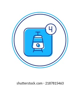 Filled outline Online ticket booking and buying app interface icon isolated on white background. E-tickets ordering. Electronic train ticket on screen.  Vector