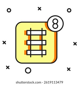 Filled outline Online ticket booking and buying app interface icon isolated on white background. E-tickets ordering. Electronic train ticket on screen. Flat filled outline style with shadow. Vector