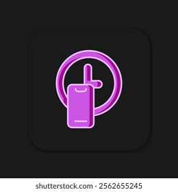Filled outline Round the clock delivery icon isolated on black background. Flat filled outline style with shadow. Vector
