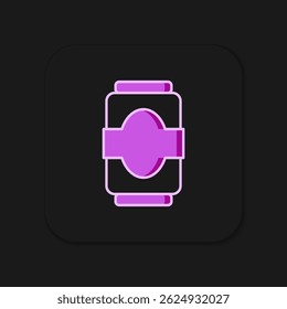 Filled outline Soda can icon isolated on black background. Flat filled outline style with shadow. Vector