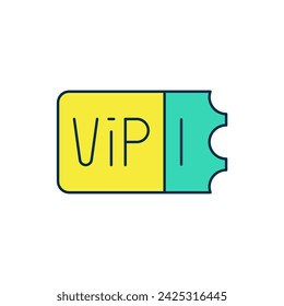 Filled outline Train ticket icon isolated on white background. Travel by railway.  Vector