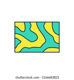 Filled outline Wooden beam icon isolated on white background. Lumber beam plank.  Vector
