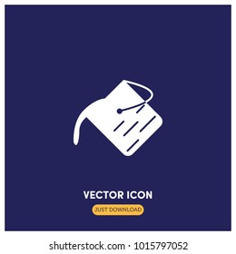 Filled Paint Vector Icon Illustration