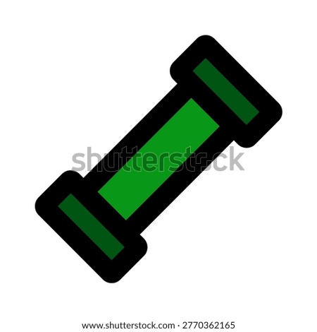 filled pipe icon representing cylindrical conduits used in plumbing, drainage, and fluid transport systems