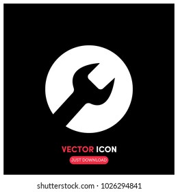 Filled Repair Vector Icon Illustration