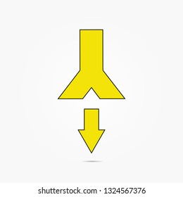Filled screw super icon. Screw vector illustration for graphic design. Screw symbol.