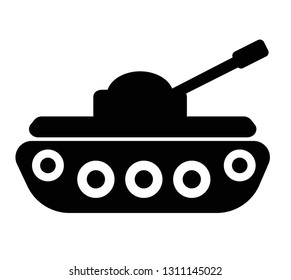 filled tank super icon on white background. flat style. tank icon for your web site design, logo, app, UI. war symbol. army sign. 