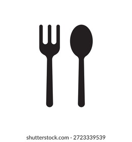 Icono de Vector lleno para pedidos de alimentos, entrega y servicios de restaurante.