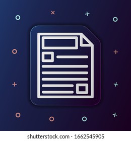 Filled-in form nolan button icon. Simple thin line, outline vector of web icons for ui and ux, website or mobile application