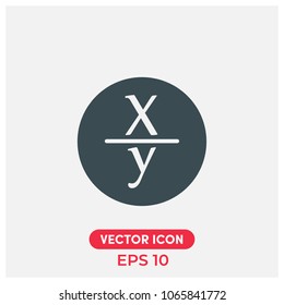 Filled,Modern Equation Vector Icon Illustration For Web And Mobile App.Ui/Ux