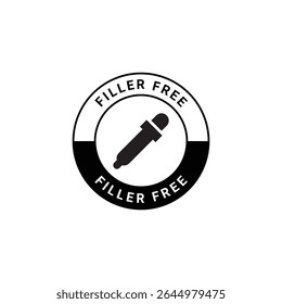 filler free icon design vector template
