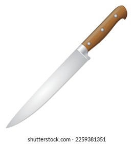 filet Knife vector Object Illustración