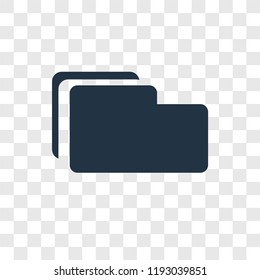 Fillet vector icon isolated on transparent background, Fillet transparency logo concept