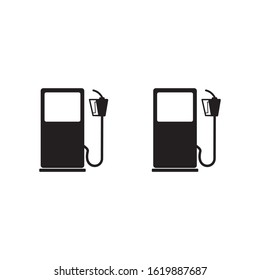Filling station vector icon illustration sign